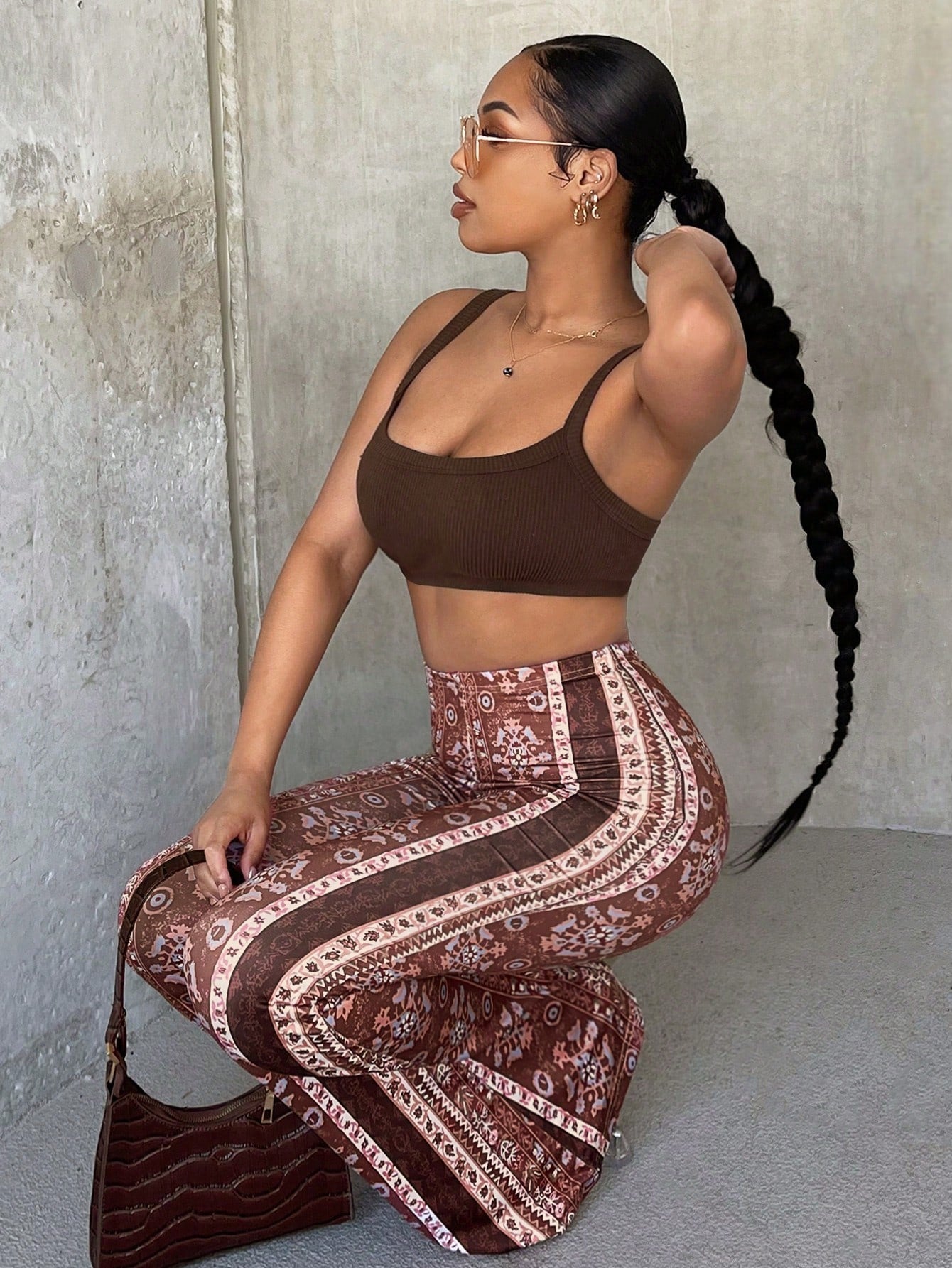 Bliss Boho flare leggings