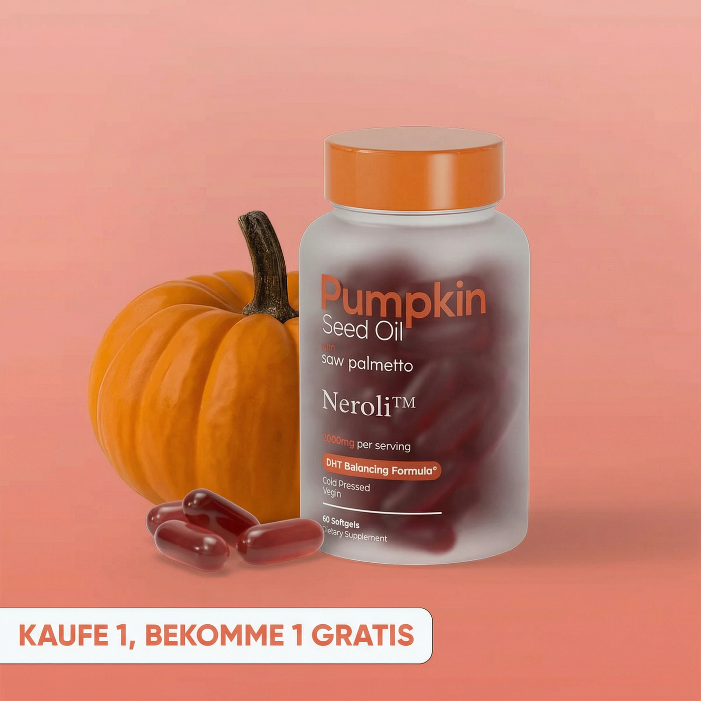 Neroli™ Kürbiskernöl-Softgels